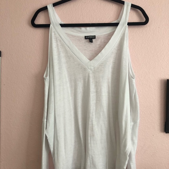 Express Cold Shoulder Long Sleeve - Picture 1 of 3